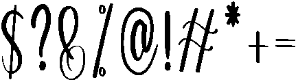 Vintage Regular otf (400) Font OTHER CHARS