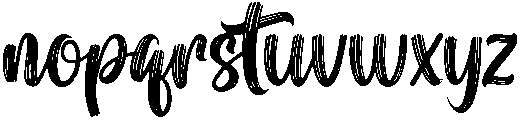 Vintage Regular otf (400) Font LOWERCASE
