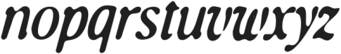 Vintage Rhyme Italic otf (400) Font LOWERCASE