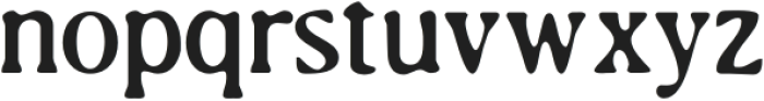 Vintage Rhyme Regular otf (400) Font LOWERCASE