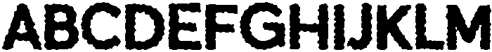Vintage Rugged Regular otf (400) Font UPPERCASE