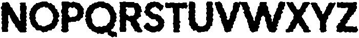 Vintage Rugged Regular otf (400) Font UPPERCASE