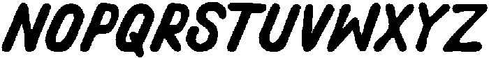 Vintage Rustborn Regular otf (400) Font UPPERCASE