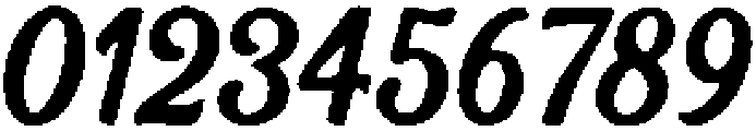Vintage Script Regular otf (400) Font OTHER CHARS
