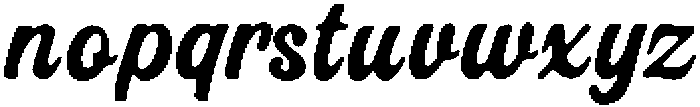 Vintage Script Regular otf (400) Font LOWERCASE
