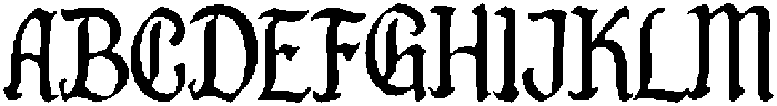 Vintage Tattoo Regular otf (400) Font UPPERCASE
