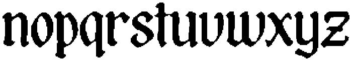 Vintage Tattoo Regular otf (400) Font LOWERCASE