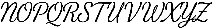 Vintage Whisper Regular otf (400) Font UPPERCASE