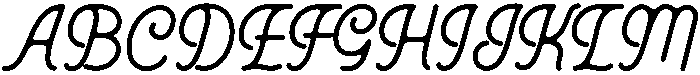 Vintage otf (400) Font UPPERCASE