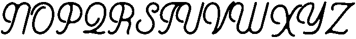 Vintage otf (400) Font UPPERCASE