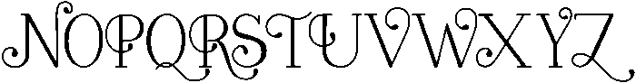Vintage otf (400) Font UPPERCASE