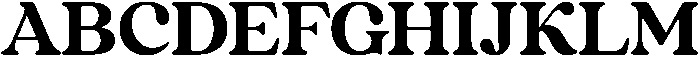 Vintage otf (400) Font UPPERCASE