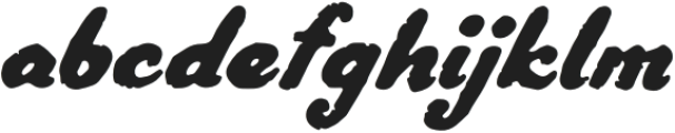 VintageCraftedScript-Rough otf (400) Font LOWERCASE