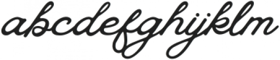 VintageGoods-Regular otf (400) Font LOWERCASE