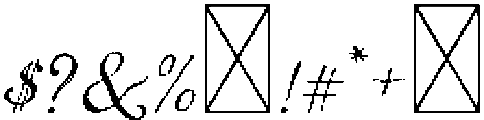 VintageNovel Regular otf (400) Font OTHER CHARS