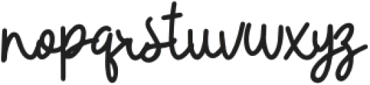 VintageParadise Script otf (400) Font LOWERCASE