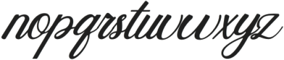 VintageRegal Script otf (400) Font LOWERCASE