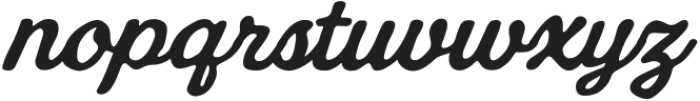 Vintagio Script Regular otf (400) Font LOWERCASE