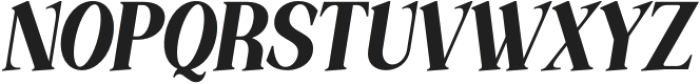 Vintera Italic otf (400) Font UPPERCASE