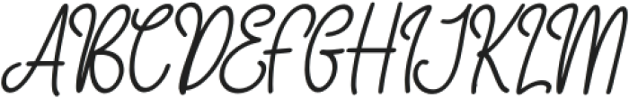 Vintless Italic otf (400) Font UPPERCASE