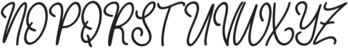 Vintless Italic otf (400) Font UPPERCASE