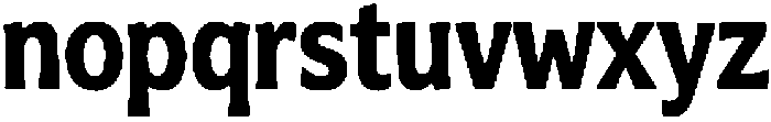 Vinyl Vibes Bold otf (700) Font LOWERCASE