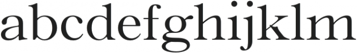 Violet JW Serif Regular otf (400) Font LOWERCASE