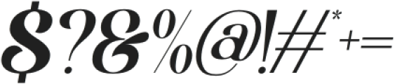 Violetta Estrada Italic otf (400) Font OTHER CHARS