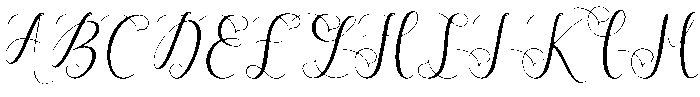 Violetta Script Regular otf (400) Font UPPERCASE