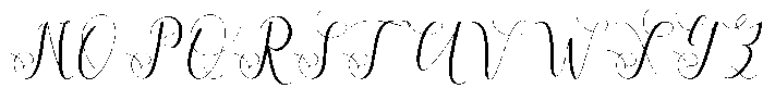 Violetta Script Regular otf (400) Font UPPERCASE