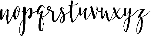 Violette otf (400) Font LOWERCASE
