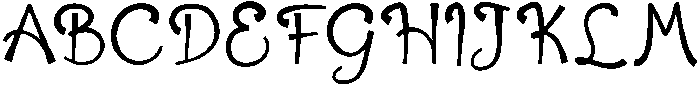 Virelle Regular otf (400) Font UPPERCASE