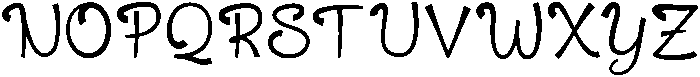 Virelle Regular otf (400) Font UPPERCASE