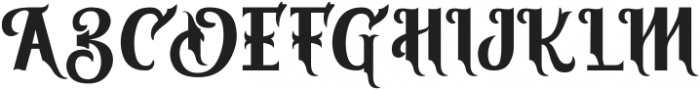 Vires Gollem otf (400) Font UPPERCASE