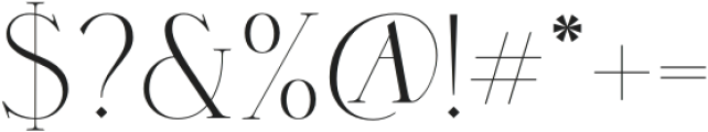 Virgoun Typeface otf (400) Font OTHER CHARS