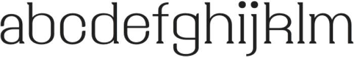 Virtue Serif Extralight otf (200) Font LOWERCASE