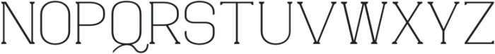 Virtue Serif Thin otf (100) Font UPPERCASE