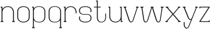 Virtue Serif Thin otf (100) Font LOWERCASE