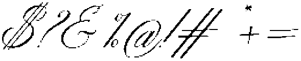 Virtuos Music Script otf (400) Font OTHER CHARS