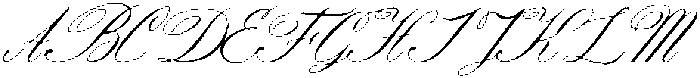 Virtuos Music Script otf (400) Font UPPERCASE