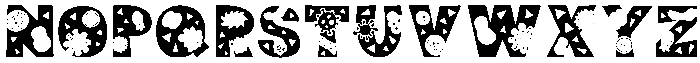 Virus Regular otf (400) Font LOWERCASE