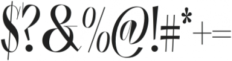 Virzo-Regular otf (400) Font OTHER CHARS