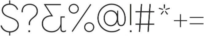 Visby CF Medium Oblique otf (500) Font OTHER CHARS