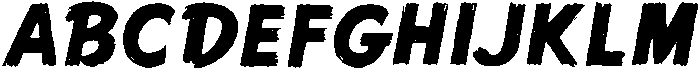 Viscid Italic otf (400) Font UPPERCASE
