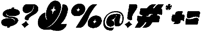Viscous Italic otf (400) Font OTHER CHARS