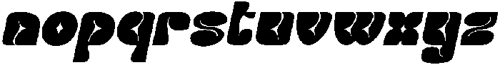 Viscous Italic otf (400) Font LOWERCASE