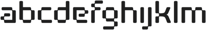 VisionRegular otf (400) Font LOWERCASE