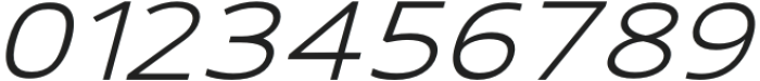 Vista Nordic Regular_Italic otf (400) Font OTHER CHARS