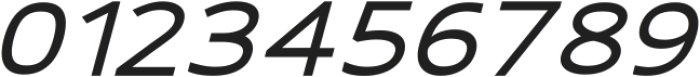 Vista Nordic SemiBold Italic ttf (600) Font OTHER CHARS