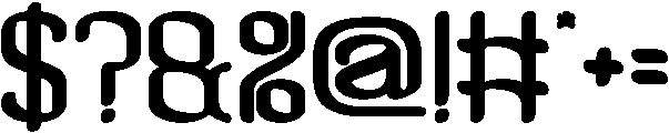 Visual Rhythm Bold otf (700) Font OTHER CHARS